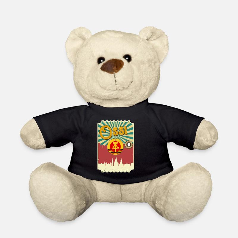 Ostdeutschland Geschenk Osten Ossi DDR Ostalgie - Teddy - Schwarz