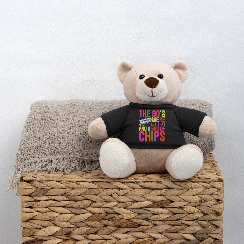 90s 90s 90s Party Teddy Bear