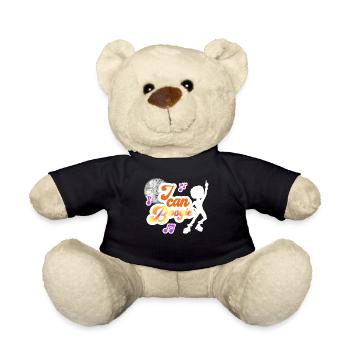 | de vêtements Funk Costume vintage des années 70 pour la musique soul - Nounours - noir - Devant