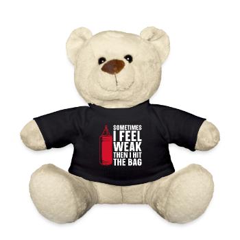 Kickboxing Sometimes I Feel Kickboxer Boxing Fight - Teddy - Schwarz - Vorne