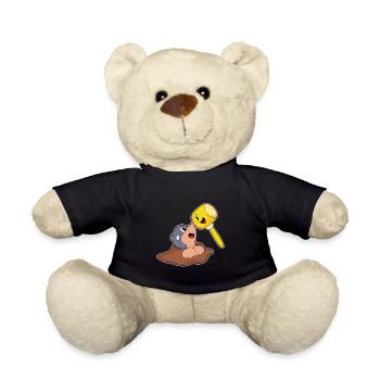 Mole Hammer - Teddy Bear - black - Front