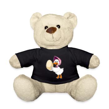 Oeuf de canard - Nounours - noir - Devant