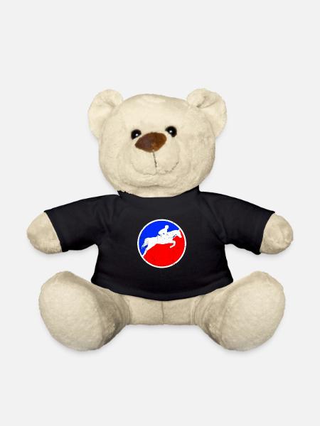 Logo de l’équitation - Nounours - noir