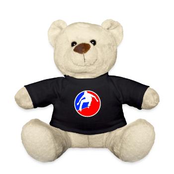 Logo du patinage - Nounours - noir - Devant