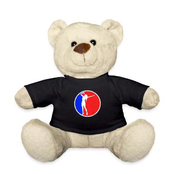 Singing Logo - Teddy Bear - black - Front
