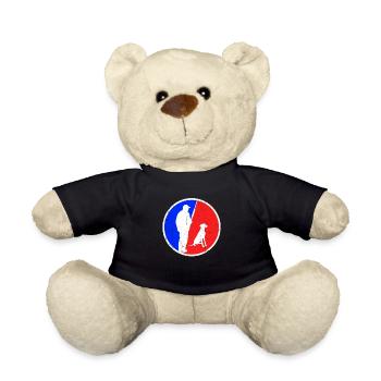 Jagd Logo - Teddy - Schwarz - Vorne
