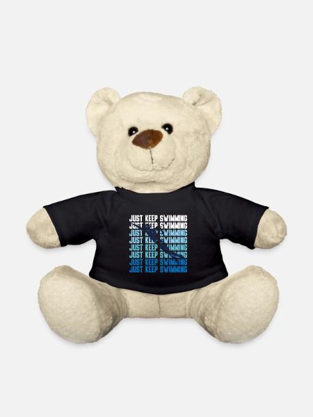Schwimmen Schwimmer Just Keep Swimming - Teddy - Schwarz