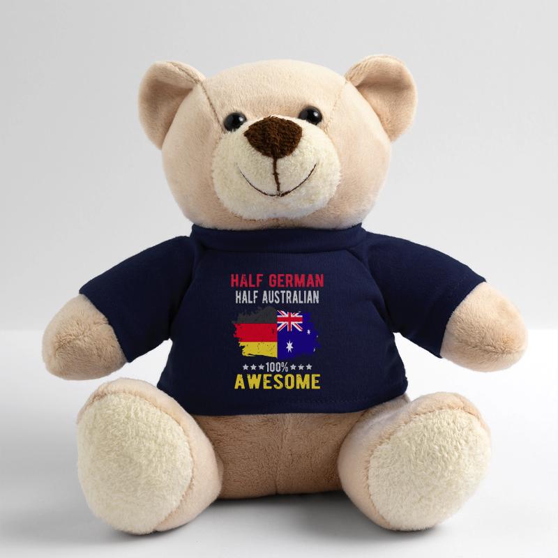 Half German Half Australian Teddy Bear