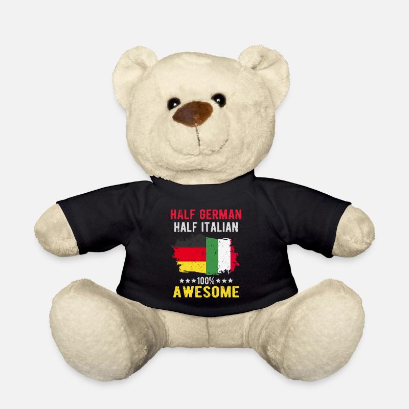 Halb Deutsch Halb Italiener - Teddy - Schwarz