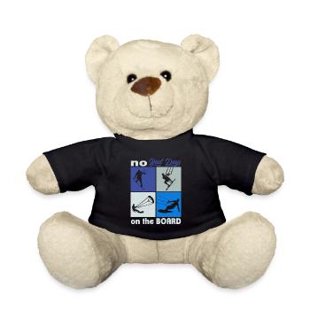 No bad days on the Board. Lifestyle Vintage - Teddy - Schwarz - Vorne