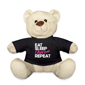 Cheerleading Cheerleader Cheering Team Cheer Coach - Teddy - Schwarz - Vorne