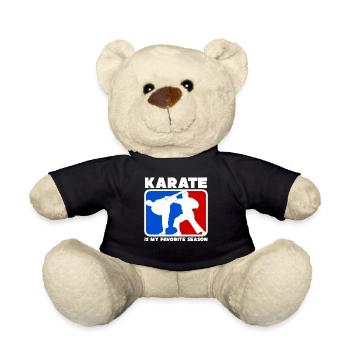 Karate - Teddy - Schwarz - Vorne