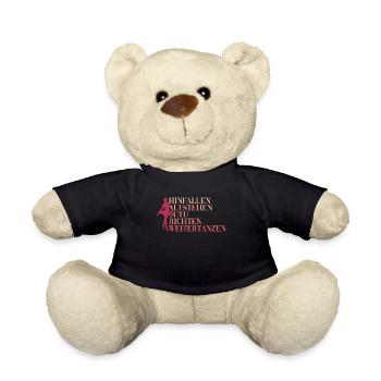 Hinfallen Aufstehen Tutu Richten Weitertanzen - Teddy - Schwarz - Vorne