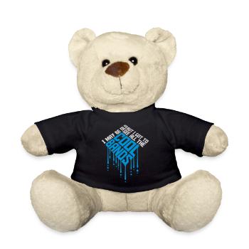 Je suis peut-être vieux - Nounours - noir - Devant