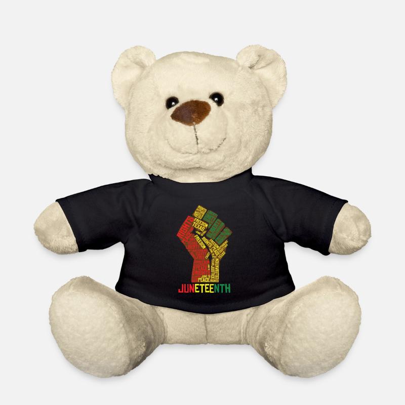 Juneteenth Texas Liberty Peace Celebration - Teddy - Schwarz