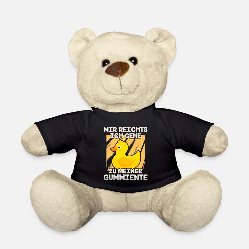 Mir reichts gehe zu meiner Gummiente - Teddy - Schwarz