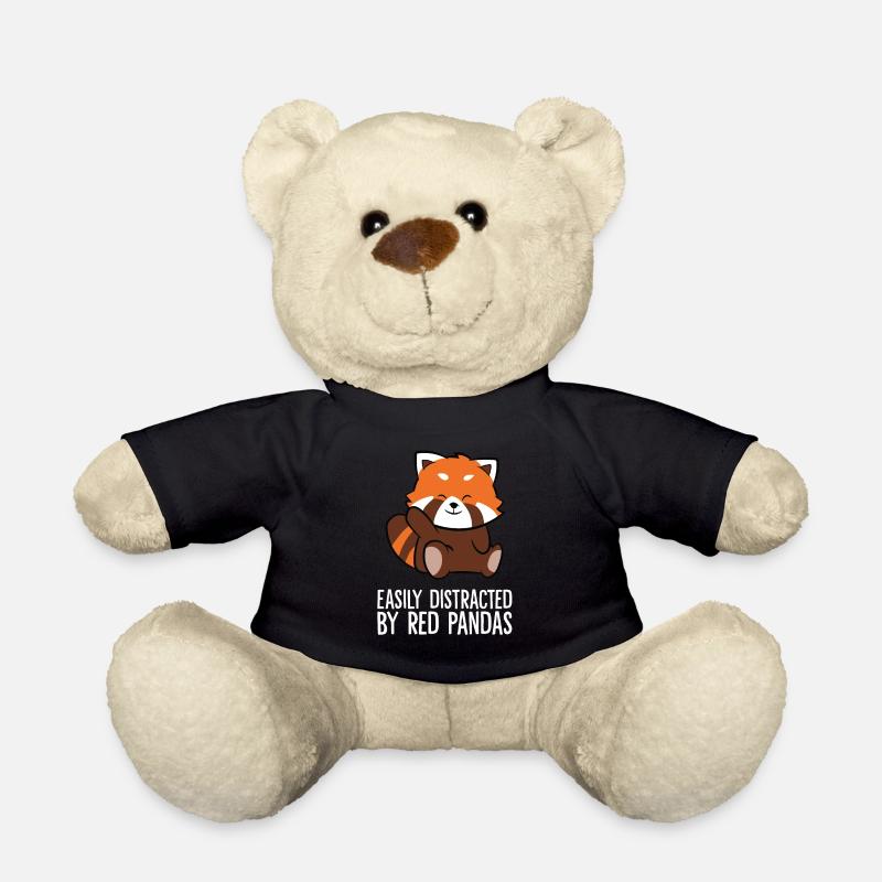 Red Panda Love facilement distrait par Red Panda - Nounours - noir