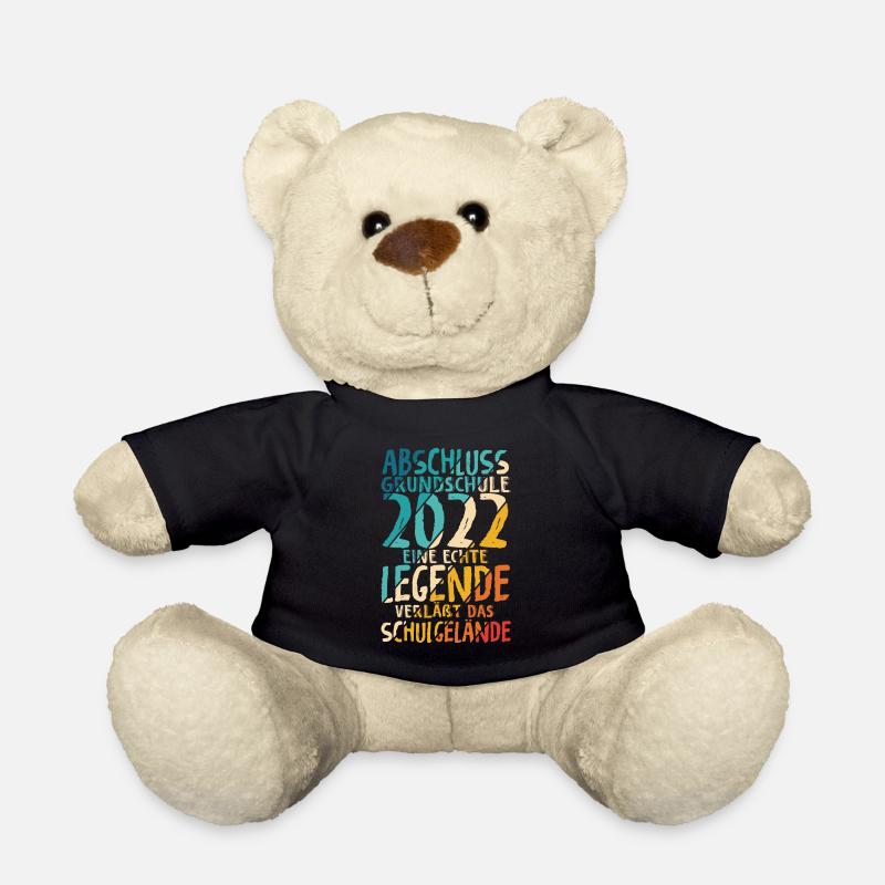 Grundschule 2022 Eine Legende Grundschule Abschlus - Teddy - Schwarz