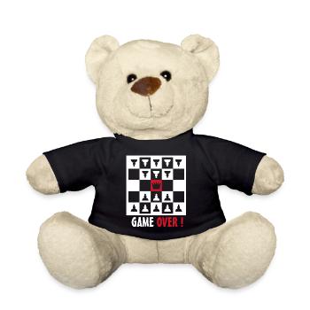 game over - Teddy Bear - black - Front