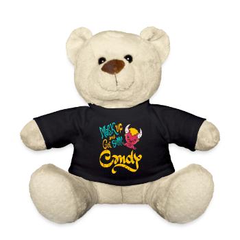 Teufel - Mask up and get some candy - Teddy Bear - black - Front