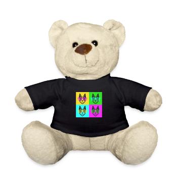 Boston Terrier - Teddy Bear - black - Front