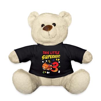 Ce petit super-héros est 3 propriétaires de chat 3. - Nounours - noir - Devant