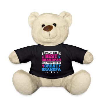 Urgroßvater Opa Uropa Urgroßeltern Großvater - Teddy - Schwarz - Vorne
