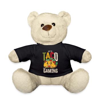 Let’s Taco Bout Gaming Geek - Nounours - noir - Devant