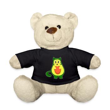 Avocat de chat - Nounours - noir - Devant