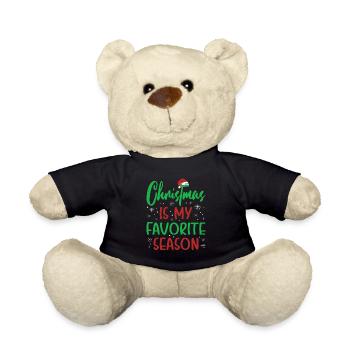 Noël est ma saison préférée Weihnachten - Nounours - noir - Devant