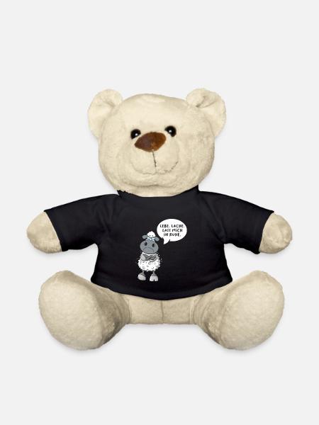 Lebe Lache Lass Mich In Ruhe - Teddy - Schwarz