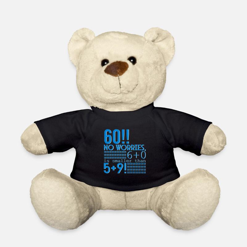 Happy 60th birthday!!! - Teddy Bear - black