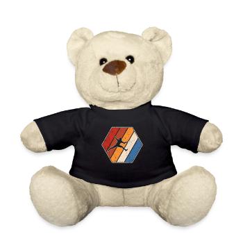 Fechten Retro - Teddy - Schwarz - Vorne