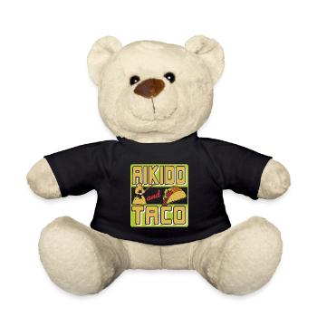 Aikido and Taco - Teddy - Schwarz - Vorne