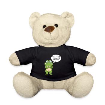 Lebe Lache Lass Mich In Ruhe - Teddy - Schwarz - Vorne