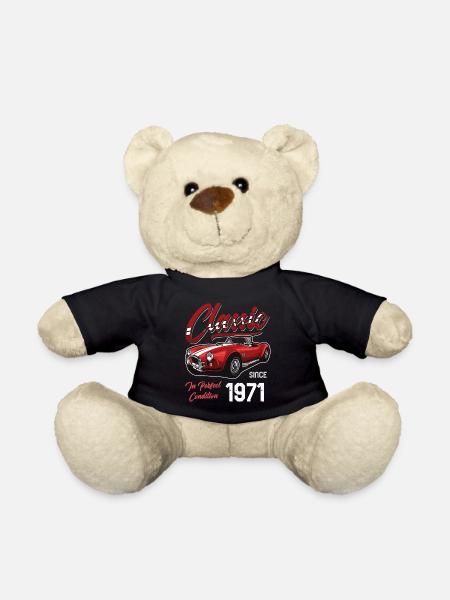 Ich bin nicht alt, ich bin Oldtimer Jahrgang Jahrgang 1971 - Teddy - Schwarz