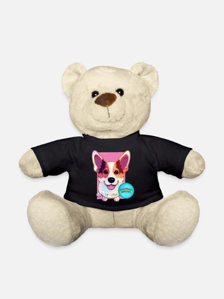 best corgi mum - Teddy - Schwarz