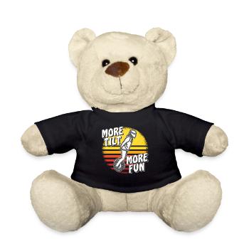 MANN EINRAD MORE TILT MORE FUN - Teddy - Schwarz - Vorne
