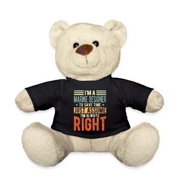 Marine Designer - Teddy - Schwarz - Vorne