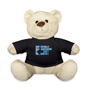 Belly dancing is not girly - belly dancers - Teddy Bear - black - Front