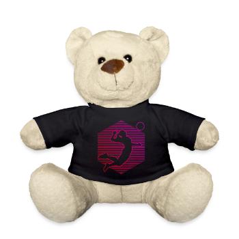 Volleyball féminin Joueur de volleyball masculin - Nounours - noir - Devant