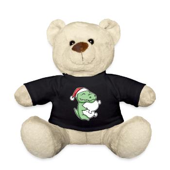 Crocodile Noël Sommeil Sommeil Sommeil Sommeil - Nounours - noir - Devant
