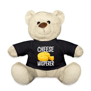 Amateurs de fromage Gouda - Nounours - noir - Devant