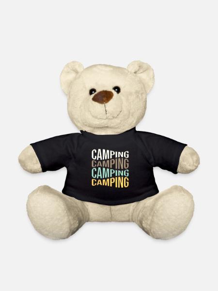 campen - Teddy - Schwarz