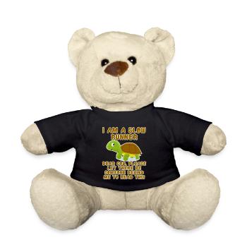 S’il vous plaît, qu’il y ait quelqu’un derrière moi pour lire Thi2 - Nounours - noir - Devant