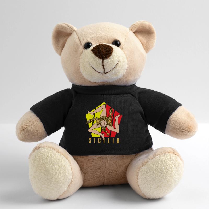 Sicily flag Sicily Palermo Italy Teddy Bear
