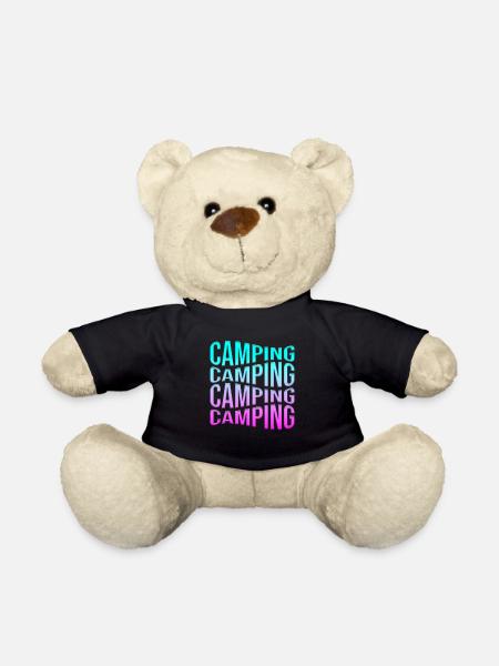 campen - Teddy - Schwarz