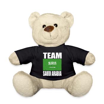 Équipe d’Arabie saoudite de football - Nounours - noir - Devant
