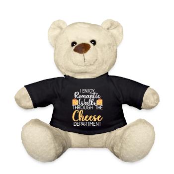 Snack Cheese Lover Cheese Gift - Nounours - noir - Devant
