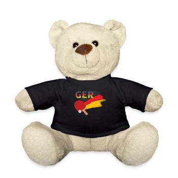 Allemagne Tennis de table - Nounours - noir - Devant